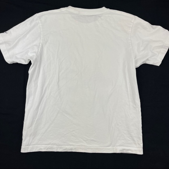 UT Tshirt Mens Medium White Hand Graphic Short Sleeve - Picture 7 of 7